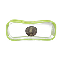 Trousse à Crayons Transparente en PVC avec Fermeture Éclair, Grande Capacité, Imperméable, Portable, pour Enfants, Sac Cosmétique – Vente en Gros