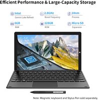 Teclast-Tableta 2 en 1 con ratón y teclado, Tablet de 11,6 pulgadas, 2 w, Windows s, 10, dwudzeniowy, PC Intel Gemini lake Decoration