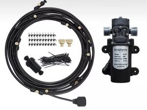 10 Meters Low-<b>Pressure</b> Fog Kit with Pump Poultry House Fogging System Greenhouse Fogging System for Garden Use Made of Plastic - Product Image 2
