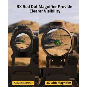 Lupa Compacta CVLIFE con Lente Objetivo de 3 x 25 mm y Accesorio de Montaje de Liberación Rápida - Product Image 5