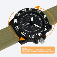 Montre-bracelet de luxe étanche à quartz pour homme, cadran lumineux, bracelet en acier inoxydable, chronométrage précis, élégante, pour affaires et décontractée