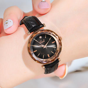 New trendy women's <b>watch</b> Korean style leather strap women's <b>watch</b> <b>waterproof</b> casual quartz model for students - Product Image 1