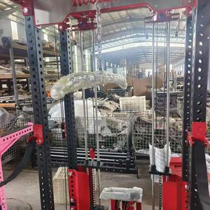 Power Rack da Palestra Personalizzato per Allenamento di Forza con Smith Machine e Cable Crossover, Attrezzo Multifunzione per Centri <span class=keywords><strong>Fitness</strong></span> Commerciali - Product Image 3