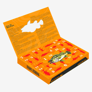 <span class=keywords><strong>Leurre</strong></span> métallique de chasse |   Lot de 24 leurres en boîte mystère : cuillères, minnows et leurres crayon pour la pêche au requin – Idéal pour Noël - Product Image 5