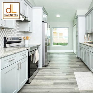 American Standard Size Dove Grey RTA <b>Wooden</b> Furniture <b>Cabinet</b> Soft Close <b>Kitchen</b> Base Wall Pantry <b>Cabinets</b> Plywood Drawer Hinge - Product Image 2