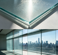Verre décoratif filigrané de qualité supérieure, verre artistique teinté pour porte, fenêtre, hôtel, bureau, villa, église, panneau suspendu