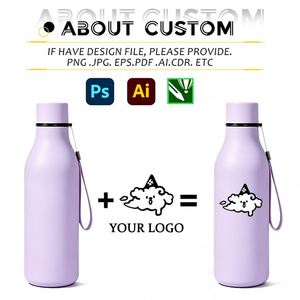 High Quality 550ml Tumbler Water <b>Bottle</b> Wholesale Thermal Double Wall Stainless Steel Sport Water <b>Bottle</b> with Custom logo - Product Image 2