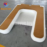 Prix d'usine Gonflable C Dock U Dock Plate-forme d'eau flottante Jet Ski Boat Dock