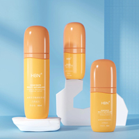 Flacon de brume pour le corps et les cheveux hydratant et nourrissant en forme de capsule en plastique de luxe 30 ml 50 ml 80 ml