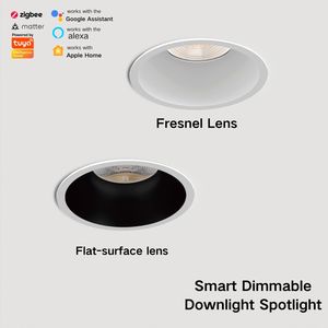 Foco Led Dali de alta calidad, focos empotrados <span class=keywords><strong>Dmx</strong></span> de Color, diseño impermeable Zigbee, foco de luz de techo antideslumbrante profundo - Product Image 3