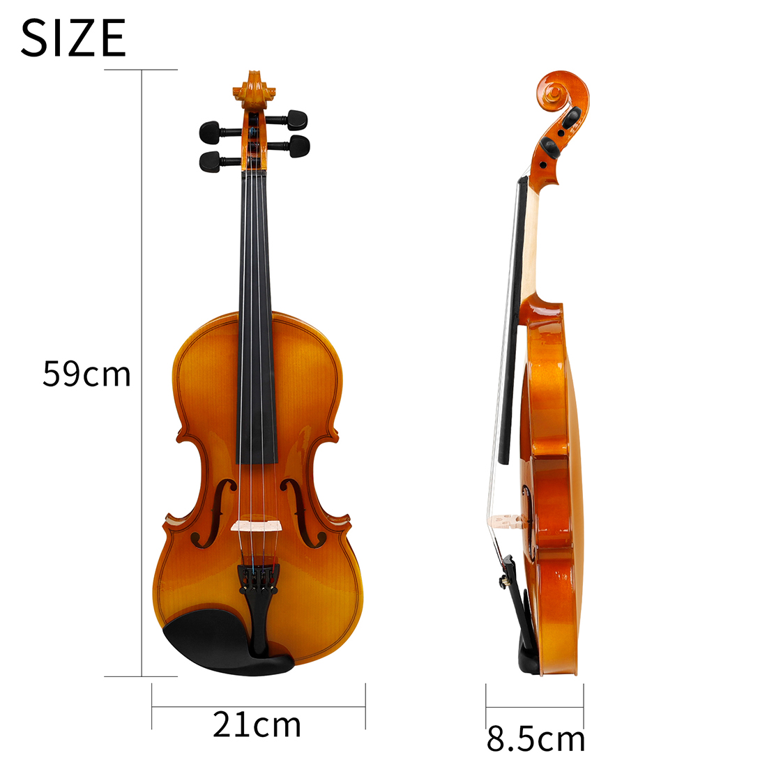 Aston Villa Violin AV-07 - High-Quality Student Instrument