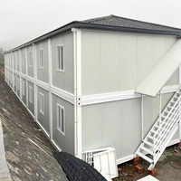 Hiver 100 m.2 Maison modulaire préfabriquée avec 3 chambres à coucher Salon 20 pieds Casas Prefabricadas pour bureau Villa ou hôtel