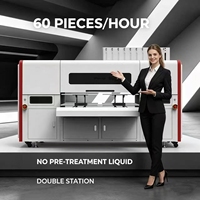 Imprimante DTG A3 à plat pour tissus en coton, textile, t-shirts, impression numérique directe automatique de t-shirts, imprimante DTG