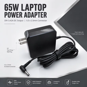 อะแดปเตอร์แปลงไฟ 19V 3.42A 65W ขนาด 5.5x2.5 มม. สำหรับแล็ปท็อป ASUS รุ่น 740015-003 HSTNN-DA40 (OEM) - Product Image 1