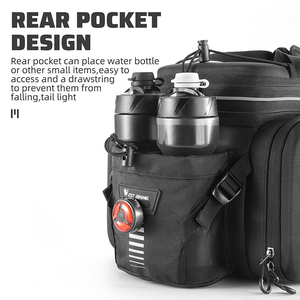 WEST BIKING - Alforja Impermeable para Bicicleta, de Gran Capacidad (35L), Multifuncional, para Ciclismo y Motocicleta - Product Image 5