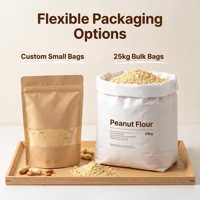 Mélange de céréales et de cacahuètes de qualité supérieure, en vrac, pour la vente en gros, à haute teneur en protéines et faible en glucides, avec étiquette claire, compatible Paléo