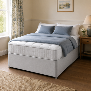 <strong>Mattress</strong> Pocket Spring High Upholstered Base <strong>UK</strong> Sizes <strong>Single</strong> Double King Wholesale for Bedroom - Product Image 2