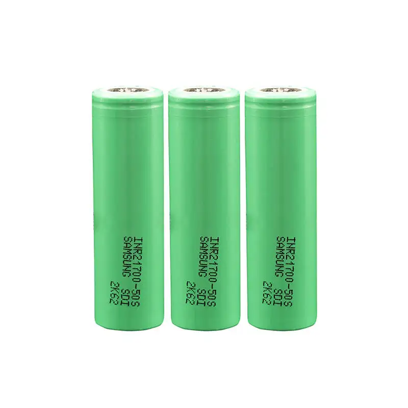 Batería de iones de litio para linterna de vehículo eléctrico, pila Original de INR21700-50S, 3,7 V, 5000mah, 25a, descarga, para vehículo eléctrico