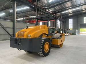 Baumaschinen 10ton Diesel Benzin Verdichter Straßen walze Fahrt auf Asphalt vibrierende Straßen walze - Product Image 2