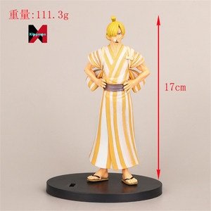 Figuras de Acción de Anime de PVC de Luffy, Zoro, <span class=keywords><strong>Vinsmoke</strong></span> Sanji y Usopp de One Piece - Product Image 4