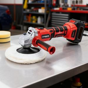 Polisseuse de voiture 20V sans balais, batterie Li-ion rechargeable, 7 pouces (180mm), démarrage progressif, 500-3000 tr/min, outil nu - Product Image 4