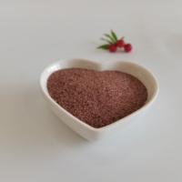 Abrasif de grenat alluvial LM 30-60 Mesh pour sablage, réalise une propreté de surface SA 2.5, coupe rapide et faible production de poussière