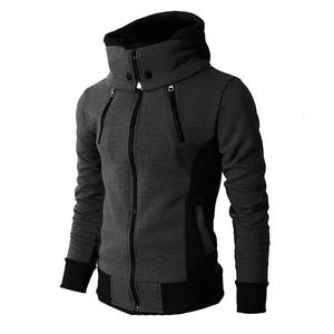 Nuova Felpa Casual con Cappuccio e Zip, Giacca Invernale da Uomo Effetto Finto Due Pezzi per Sport e Outdoor, Cappotto Stile Sehe Fashion - Product Image 4