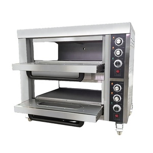 Four à pâtisserie commercial tout-en-un, équipement hybride électrique et gaz pour la cuisson de pizzas, pains, gâteaux et biscuits - Product Image 4