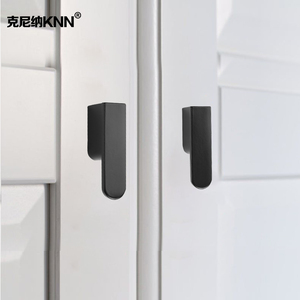Tiradores de Gabinete Negros Modernos, Tiradores de Cajón Minimalistas Nórdicos, Perillas para Puertas de Armario - Product Image 3