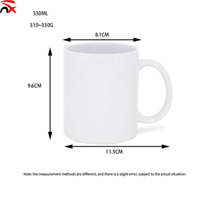 Vente en gros de tasses à eau en céramique de 300ml avec drapeau de pays personnalisé tasses à café pour la maison et l'école - Product Image 5