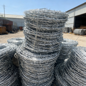 Alambre de púas de una sola bobina, tipo <span class=keywords><strong>concertina</strong></span>, galvanizado en caliente, para protección de fronteras BTO 22 - Product Image 5