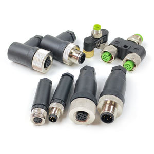 工場直販 M5 M8 M12 M16 M23 2 3 <span class=keywords><strong>4</strong></span> 5 6 7 8 12 16 17 19 24ピン ケーブル ワイヤー パネルマウント PCB 防水コネクタ - Product Image 5