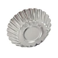 Ramequins miniatures personnalisables en aluminium de 40 ml pour tartelettes aux œufs avec couvercle en aluminium, procédé blister, qualité alimentaire, impression de logo personnalisée, vente en gros
