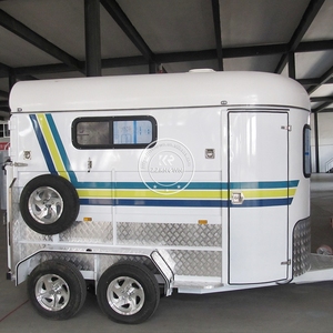 Remorque à chevaux personnalisée 2025 New Australia Float 2 Horse Angle Load, remorque de transport de chevaux personnalisée - Product Image 5