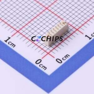 WAFER-0.8-6PWB Wire-to-Board Pin Header SMD,P=0.8mm,Horizontal Mount Connector 1x6P 0.8mm Horizontal Mount 6P - Product Image 2