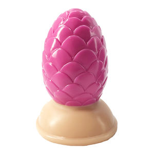 FAAK 9,5 cm 4 "5,2 cm runder großer kurzer Silikon dildo Realistisches Analsex spielzeug Dildo kegel Design <span class=keywords><strong>Anal</strong></span> Butt Plug für Frauen und Männer - Product Image 2