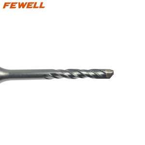 Mũi Khoan Một Sáo SDS Plus 6*110Mm, Mũi Khoan Điện Hai Sáo Cho Tường Bê Tông, Đá Granit Cứng - Product Image 5