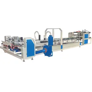 Guangzhou Caida Factory Direct Supply Box Gluing Machine Corrugated Box Automatic High-speed Box Gluing Forming Machine
