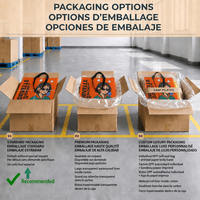 Sac tissé en plastique PP recyclable, imprimé sur mesure, écologique, réutilisable, pour les courses à la supermarché