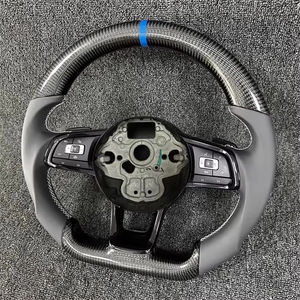 Volant de direction en carbone de haute qualité pour VW <span class=keywords><strong>Golf</strong></span> Vento Rabbit R7 6R GTI <span class=keywords><strong>GTD</strong></span> - Product Image 1