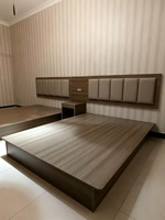 Modernes Luxus-Sperrholz Umweltfreundliches Hotel-Schlafzimmer-Möbelset, Geeignet für Hotelrenovierung und Behördenausschreibung