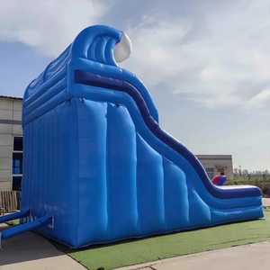 <span class=keywords><strong>2025</strong></span> bền màu xanh đôi trượt lớn <span class=keywords><strong>Inflatable</strong></span> lâu đài trượt nước cho trẻ em mùa hè làm mát <span class=keywords><strong>Inflatable</strong></span> Trampoline cho trẻ em - Product Image 3