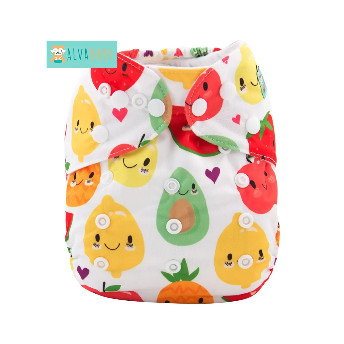 Alvababy New Pattern Rabbit and Balloon Baby Diaper Cloth Diaper Manufacturers in China