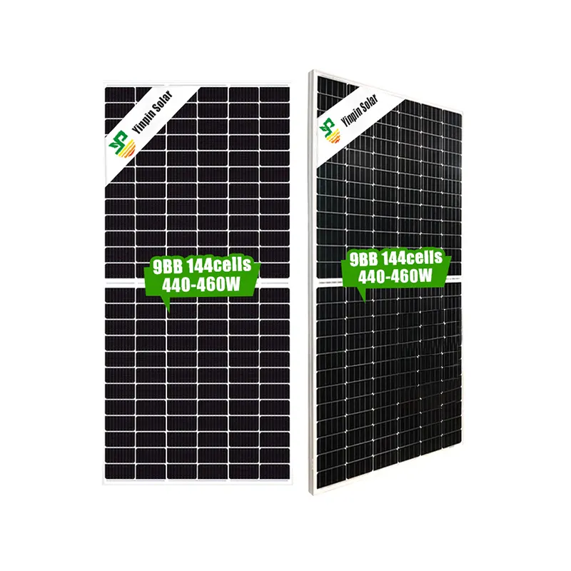 Panneau solaire polycristallin 450 Watt Pv module Flexible 450 Watt 460w Pv module Jolywood panneaux solaires