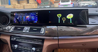 12.3 pouces double écran lecteur vidéo Auto Carplay Android autoradio pour BMW série 7 F01 F02 2009-2015 système CIC NBT