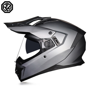 <span class=keywords><strong>Casque</strong></span> de <span class=keywords><strong>moto</strong></span> Orz Full avec double visière, ventilation ABS, pour hommes et femmes, pour la route, le tout-terrain, les rallyes, les longues distances et les excursions - Product Image 4