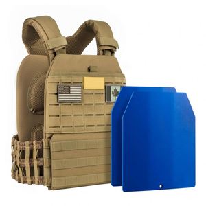 Gilet tactique OEM en promotion, découpé au laser, système Molle, porte-plaques réglable pour l'entraînement de force, les séances de fitness et la course à pied - Product Image 1