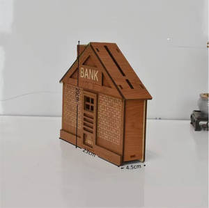 Hucha <span class=keywords><strong>de</strong></span> madera reutilizable <span class=keywords><strong>de</strong></span> <span class=keywords><strong>Banco</strong></span> <span class=keywords><strong>de</strong></span> cerdo grande para niños personalizada con contador <span class=keywords><strong>de</strong></span> objetivos <span class=keywords><strong>de</strong></span> <span class=keywords><strong>ahorro</strong></span> marcado - Product Image 4