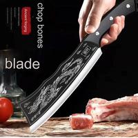 Ensemble de couteaux de chef de qualité supérieure couteaux de cuisine en acier inoxydable couteau à désosser avec poche
