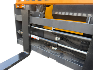 Landhonor Skid Steer Palletvork Aanbouw Hydraulisch Verstelbare Vork 3000 Lbs Draagvermogen 46x32x8 inch Frame Afmeting (BxHxD) - Product Image 6